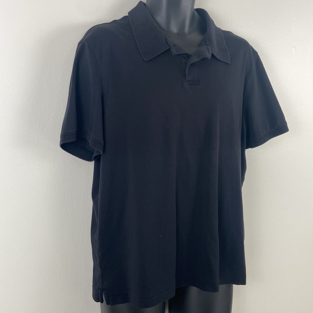 ✨3/$25✨ Calvin Klein Black Polo - L - Picture 3 of 8